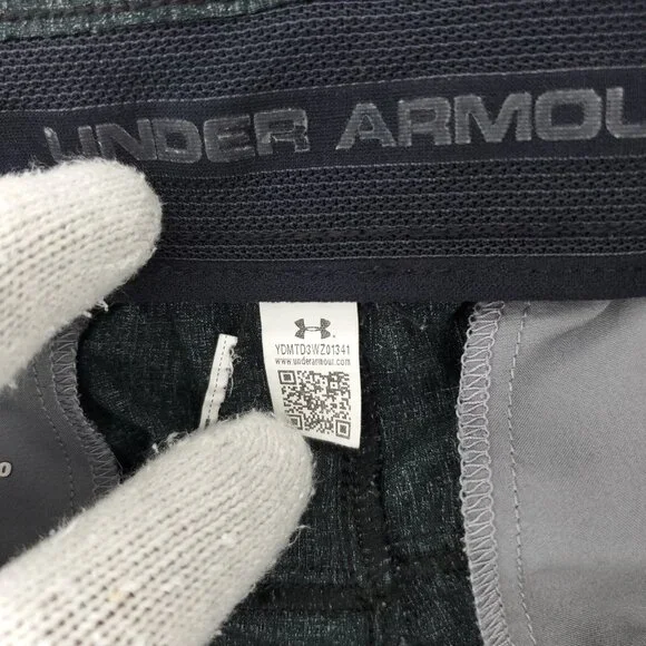 Under Armour Golf Pants Mens 40x30 Gray Vented Showdown Performance Stretch - Picture 5 of 12